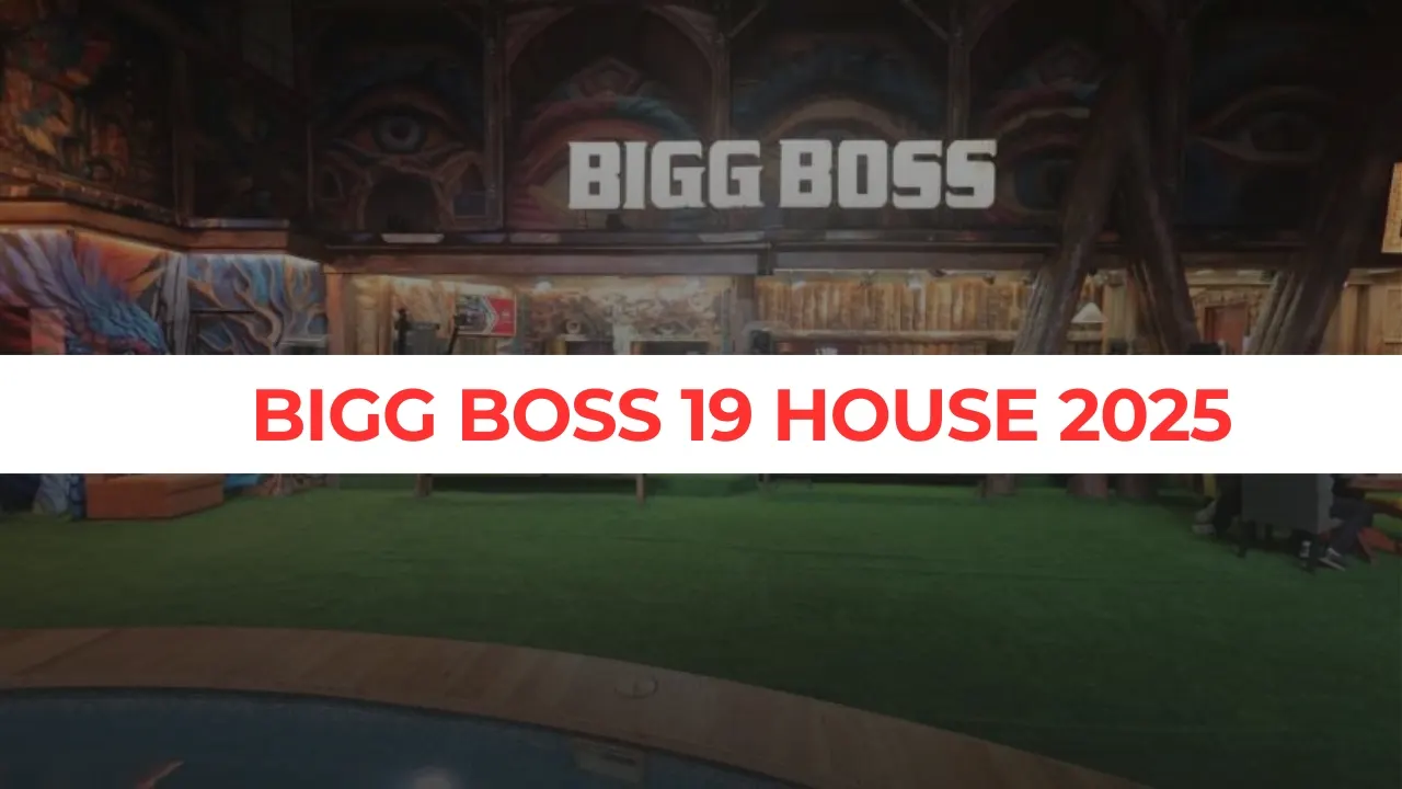 Bigg Boss 19 House 2025 का लिविंग रूम डिज़ाइन